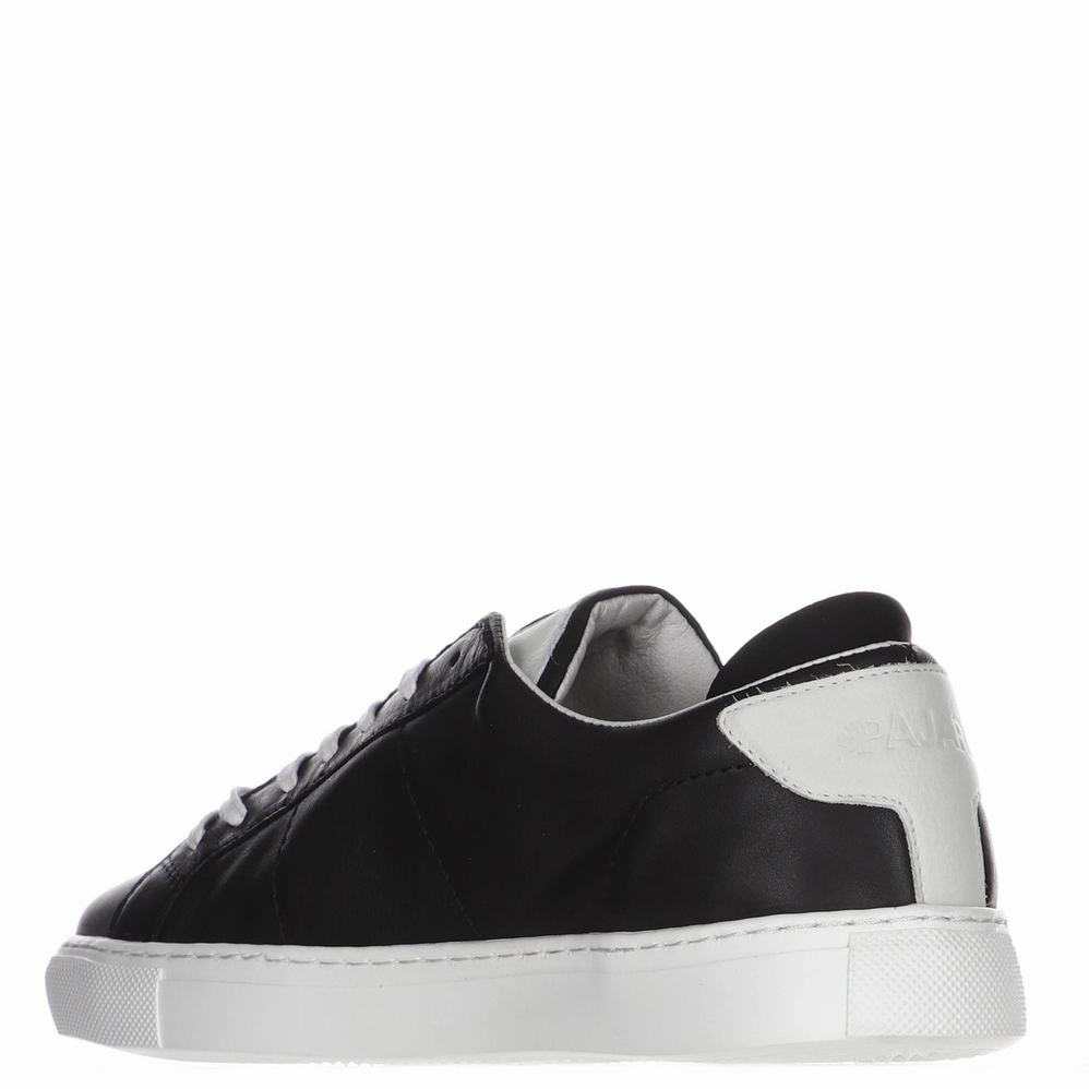 Pajar Landen Sneakers Herr Svarta Vita | SHJ7049EC